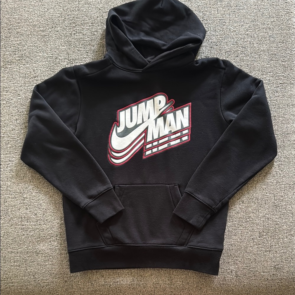 Nike Black Hoodie Sweatshirt Classic Style